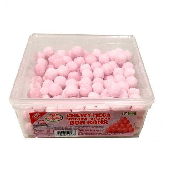 200 x Rose Mega Strawberry Bon Bon