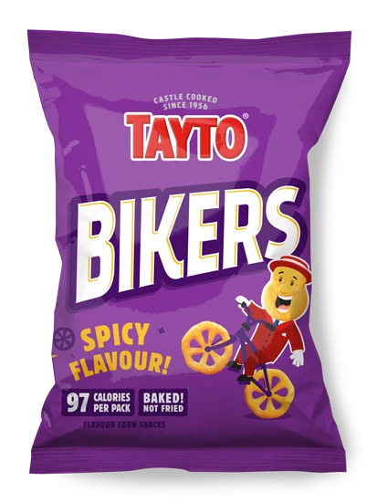 20 X Tayto Spicy Bikers - 45Gm