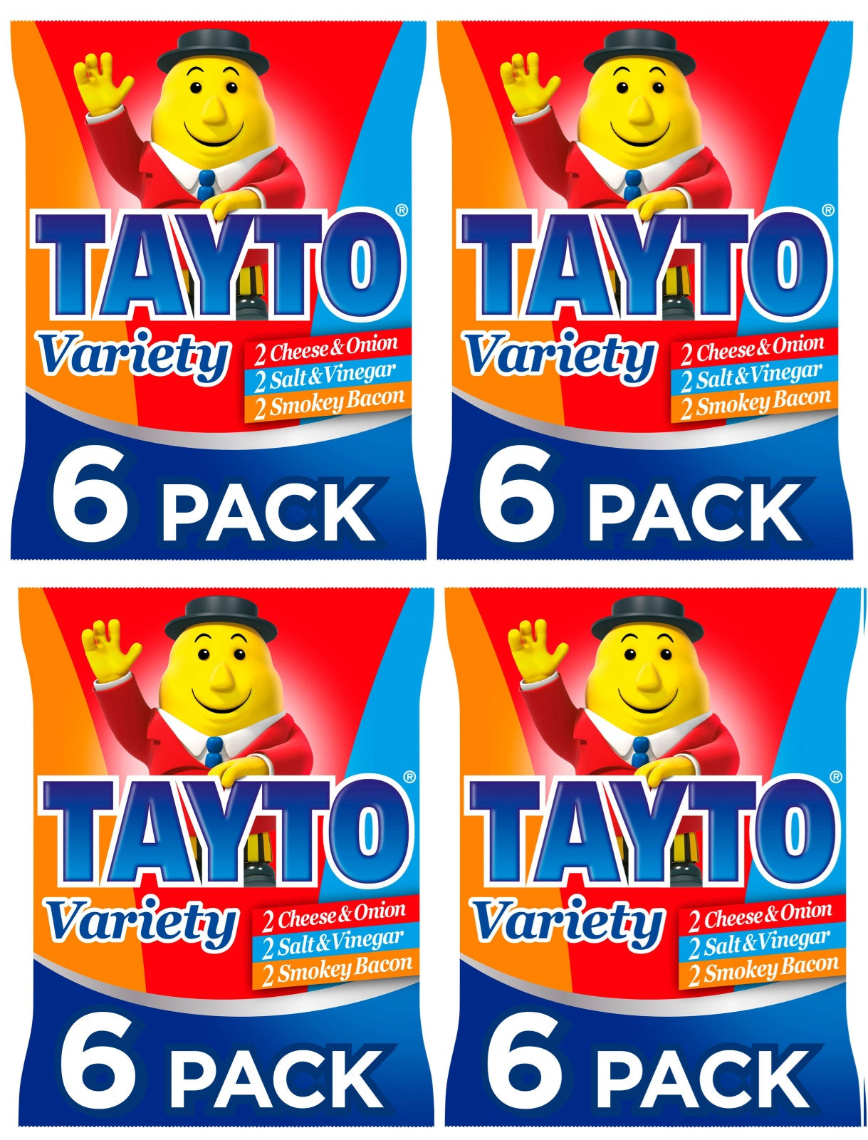 24 x Tayto Variety Pack 25g
