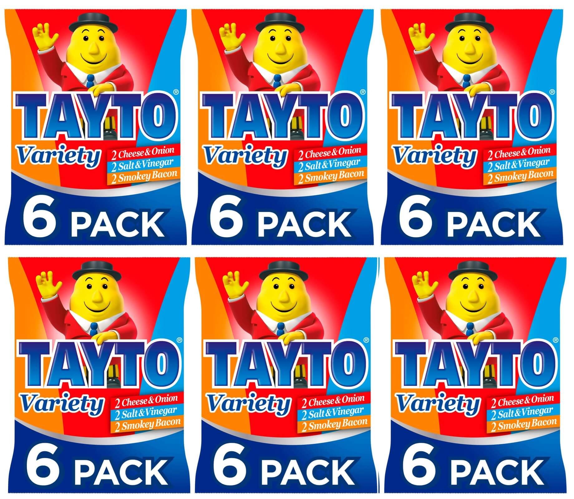 36 x Tayto Variety Pack 25g