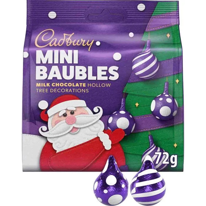 6 x Cadbury Tree Decorations - 72GM
