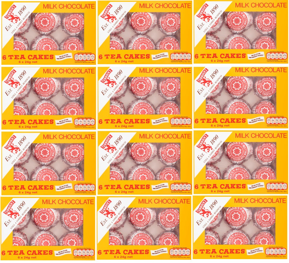 12 x Tunnocks Teacakes 6's