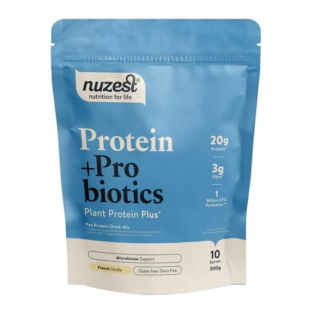 Nuzest Protein Plus Probiotics French Vanilla - 300g
