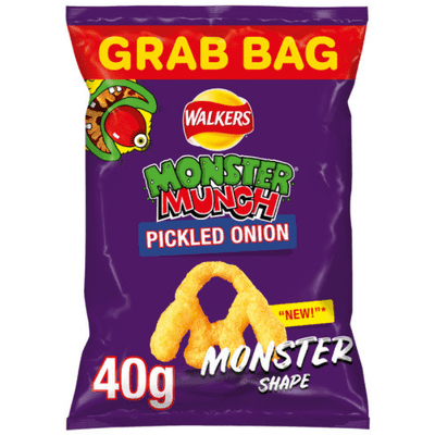 35 x Monster Munch Pickled Onion - 40GM