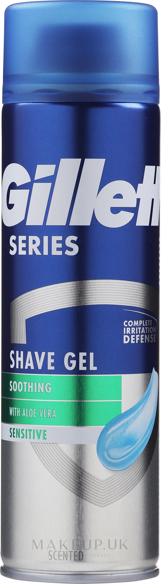 6 x Gillette Series Soothing Shave Foam With Aloe Vera 250Ml