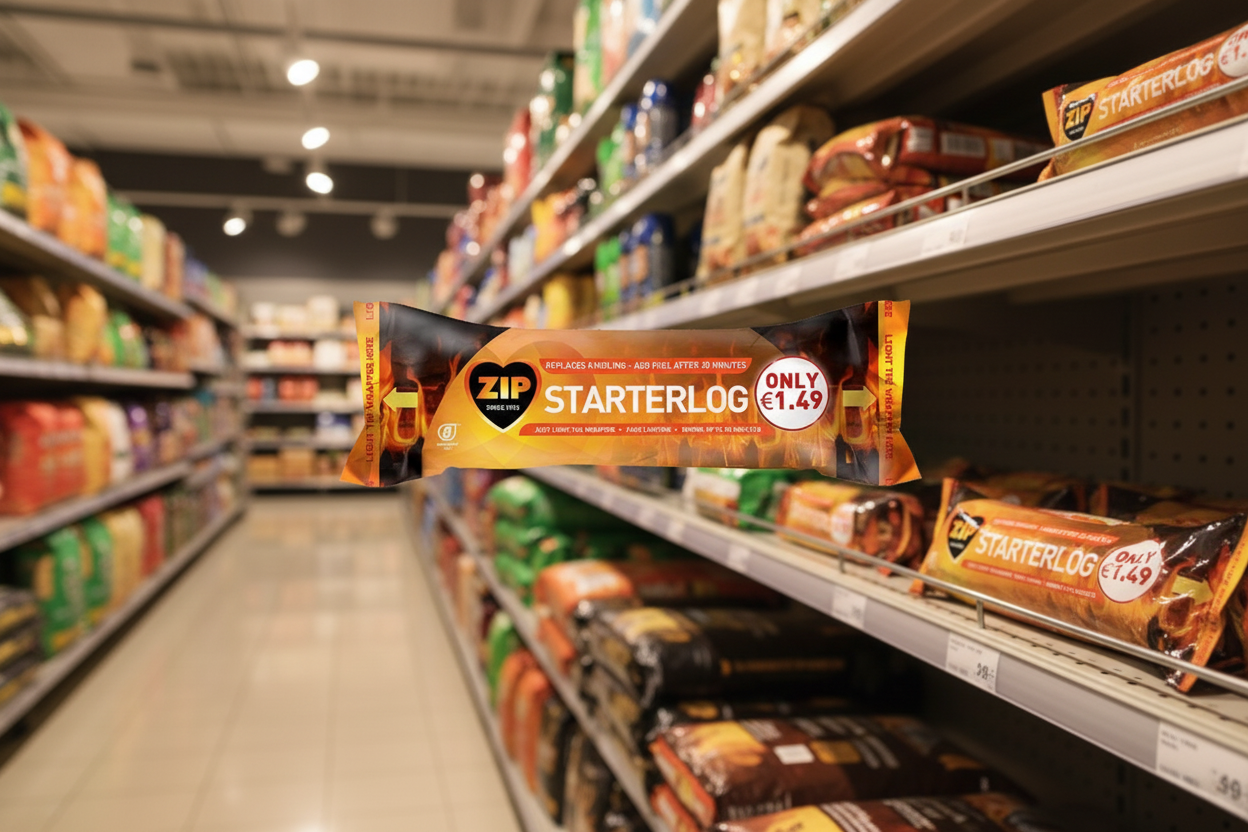 15 x Zip Starterlog 700G