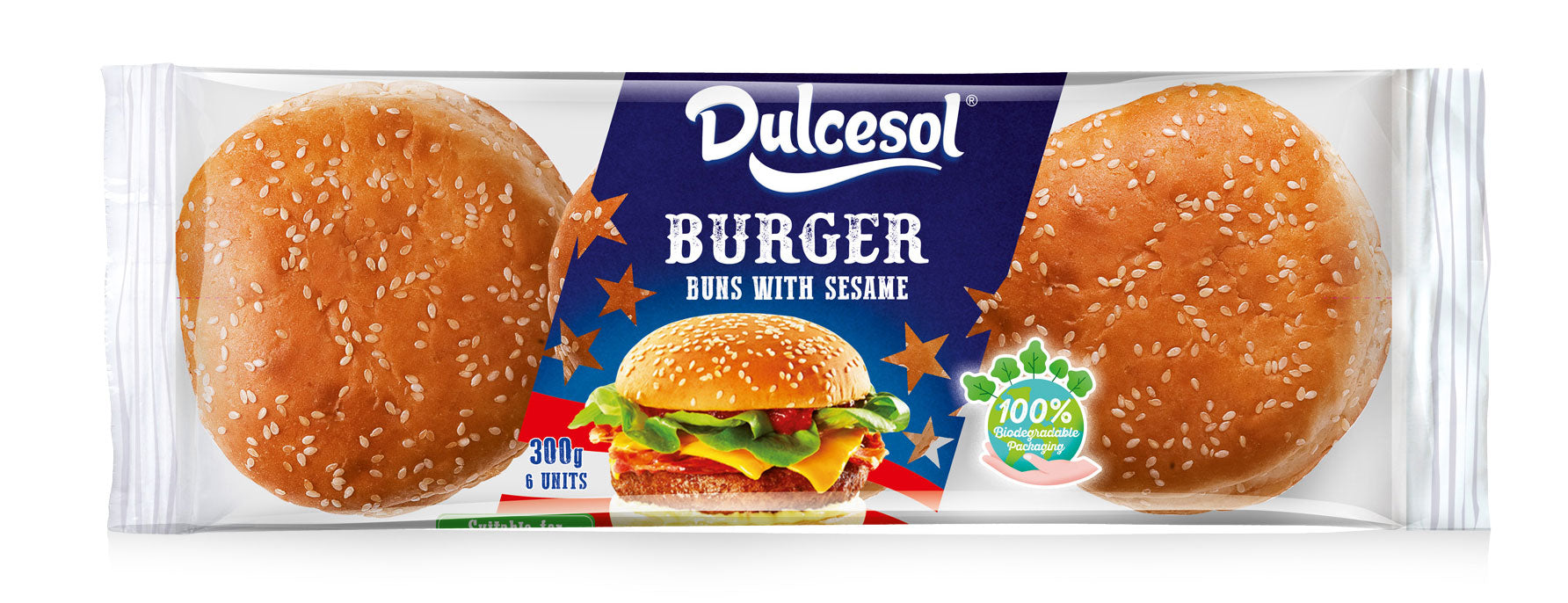 8-x-Dulcesol-Burger-Buns-Sesame-Seeds-6-Pack-300Gm
