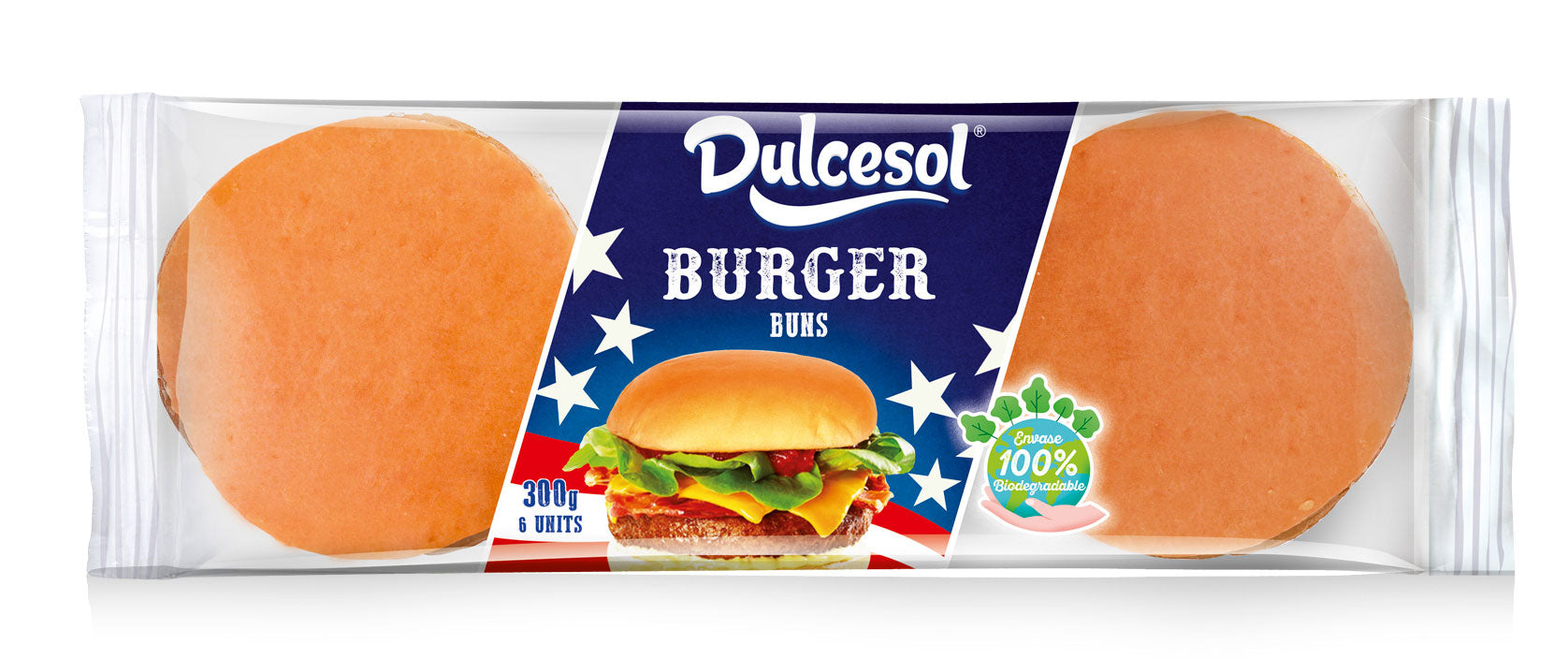 8-x-Dulcesol-Plain-Burger-Buns-6-Pack-300Gm