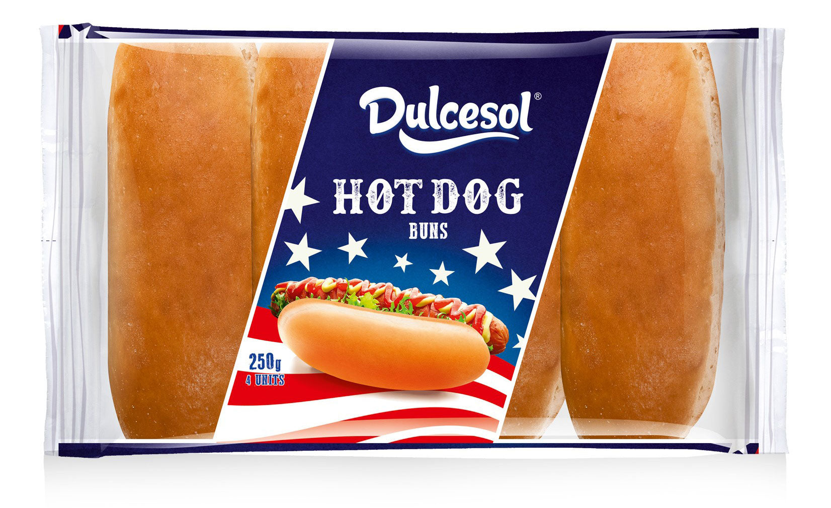 8-x-Dulcesol-Hot-Dog-Buns-4-Pack-250Gm