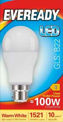 5-x-Eveready-Led-Bulb-Warm-White-Bc-13.2W-Single