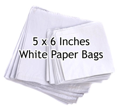 1000-x-White-Paper-Bags-125X150Mm-5X6