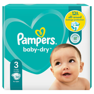 4-x-Pampers-Baby-Dry-Size-3-(Midi)-30-Pack