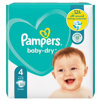 4-x-Pampers-Baby-Dry-Size-4-(Maxi)-25-Pack