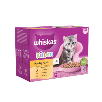 4-x-Whiskas-Kitten-Pouch-Jelly-Poultry-Feasts-12-Pack-12X85Gm