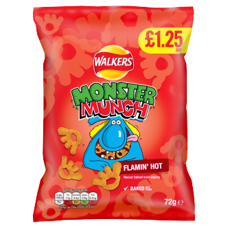 15-x-Walkers-Monster-Munch-Flamin-Hot-72Gm