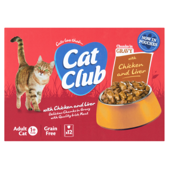 4-x-Cat-Club-Multipack-In-Gravy-12-Pouch-12X100G