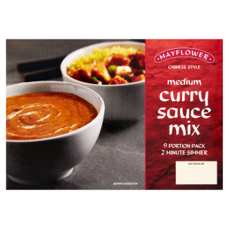 12-x-Mayflower-Chinese-Style-Medium-Curry-Sauce-Mix-255G