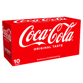 2-x-Coca-Cola-10-Pack-Cans-(Coke)-10X330Ml