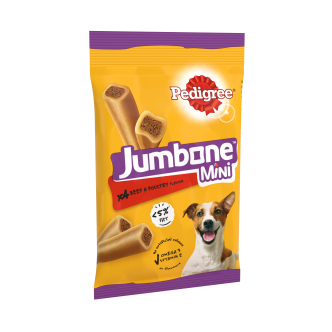 8-x-Pedigree-Jumbone-Small-Dog-Beef-&-Poultry-4-Chews-160Gm