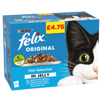 4-x-Purina-Felix-Cat-Original-Pouch-Fish-Selection-Jelly-12-Pack-12X100Gm